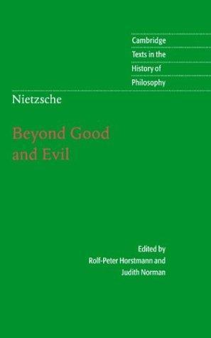 Friedrich Nietzsche: Beyond good and evil (2002)