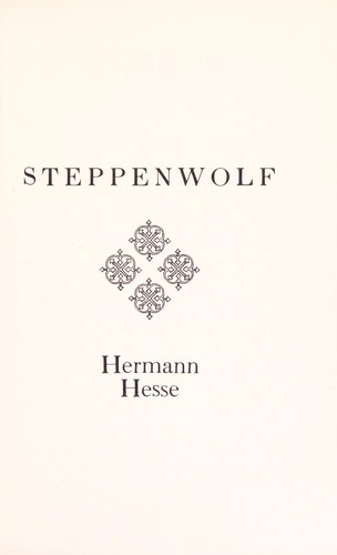 Hermann Hesse: Steppenwolf (1963, Holt, Rinehart and Winston)